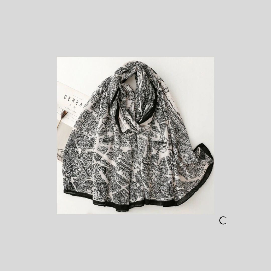 【再×3入荷】プライベートでもきれいめの日の下校指導でも活躍するストール