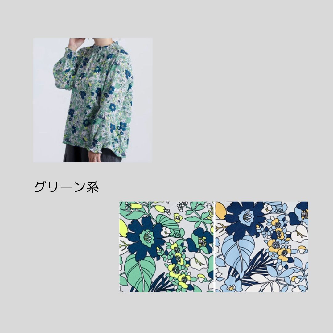 【再入荷＆無地登場】ストーリーで着てたお花ブラウス