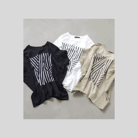 柄がクールなおしゃれ感のTシャツ