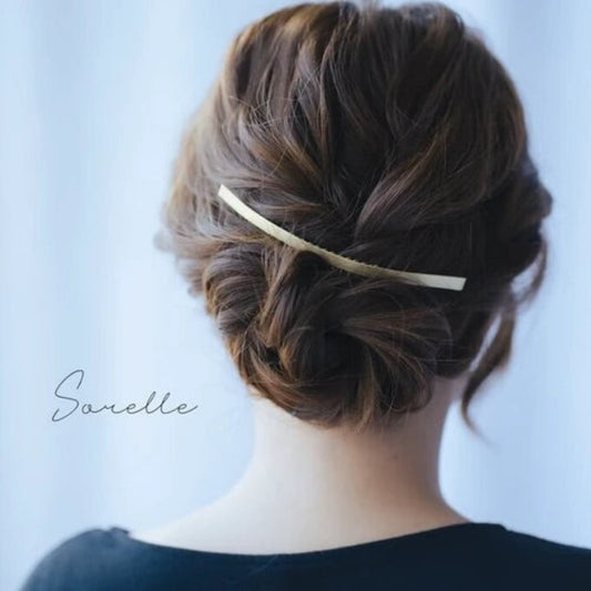 【再々入荷&新作】 ステンレスとか真鍮とか。時短ヘアアクセサリーの集い